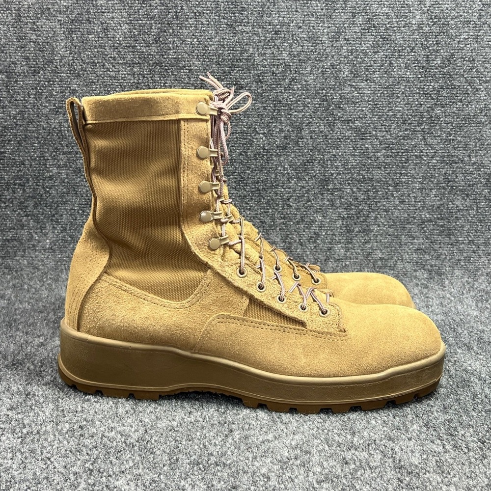 ALTAMA Combat Boots Men's Size 12.5 Tan Suede Gore-Tex GTX Military Work Flight